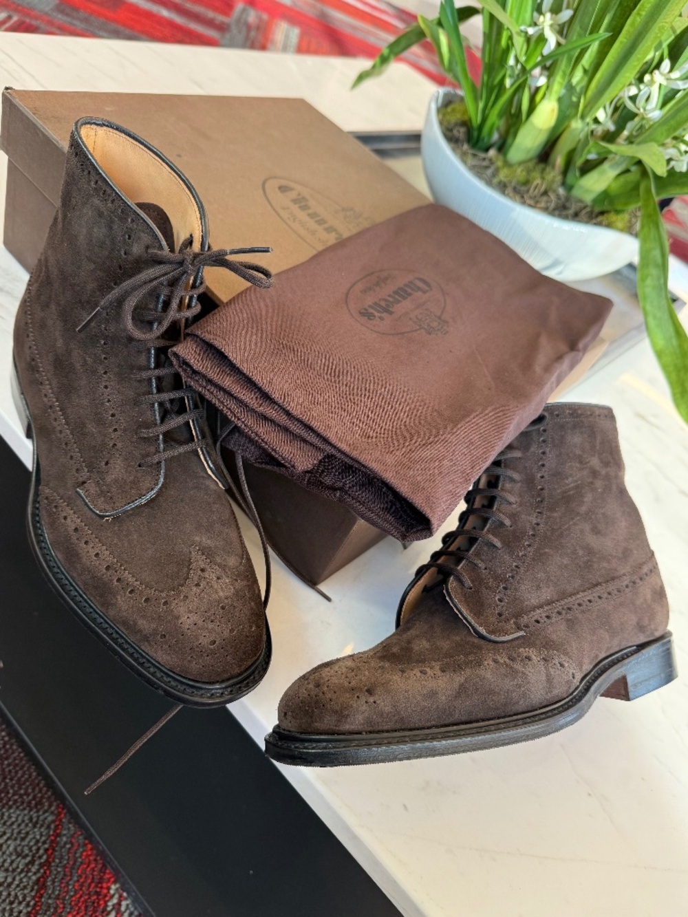 New Church’s Twiston Brogue England Boots Men’s
